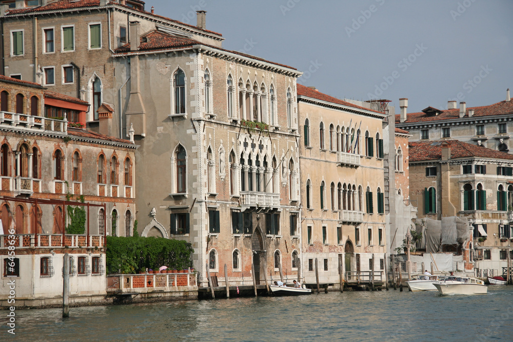 Vue sur le grand canal de Venise
