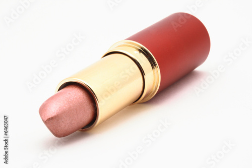Diagonal lipstick in red tube