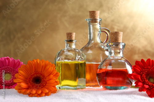 Vials decorated