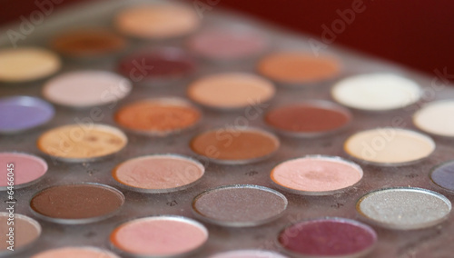 A make up palette ready to make a woman beautiful