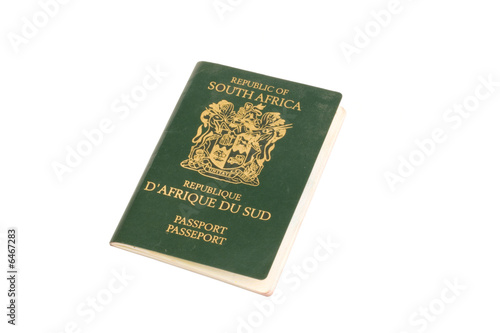 A South African passport