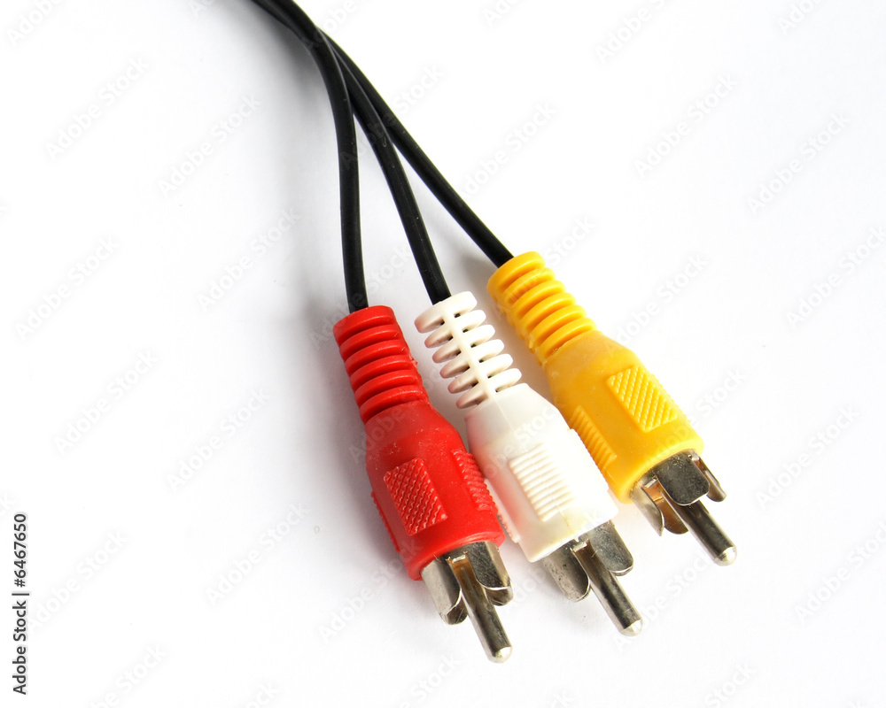 On a photo a cable to the TV On a photo a cable to the TV