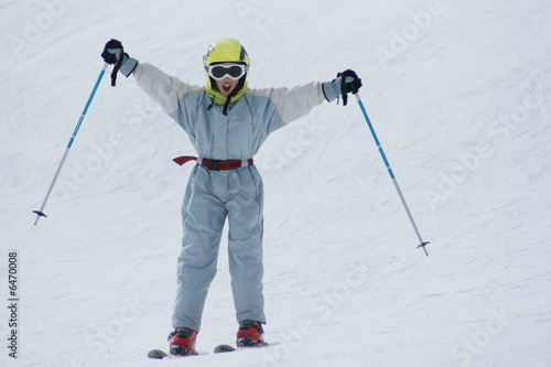 le bonheur de skier