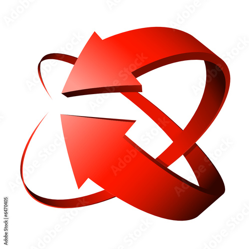 flèches rouge