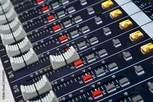 Obraz na plátně mixer audio