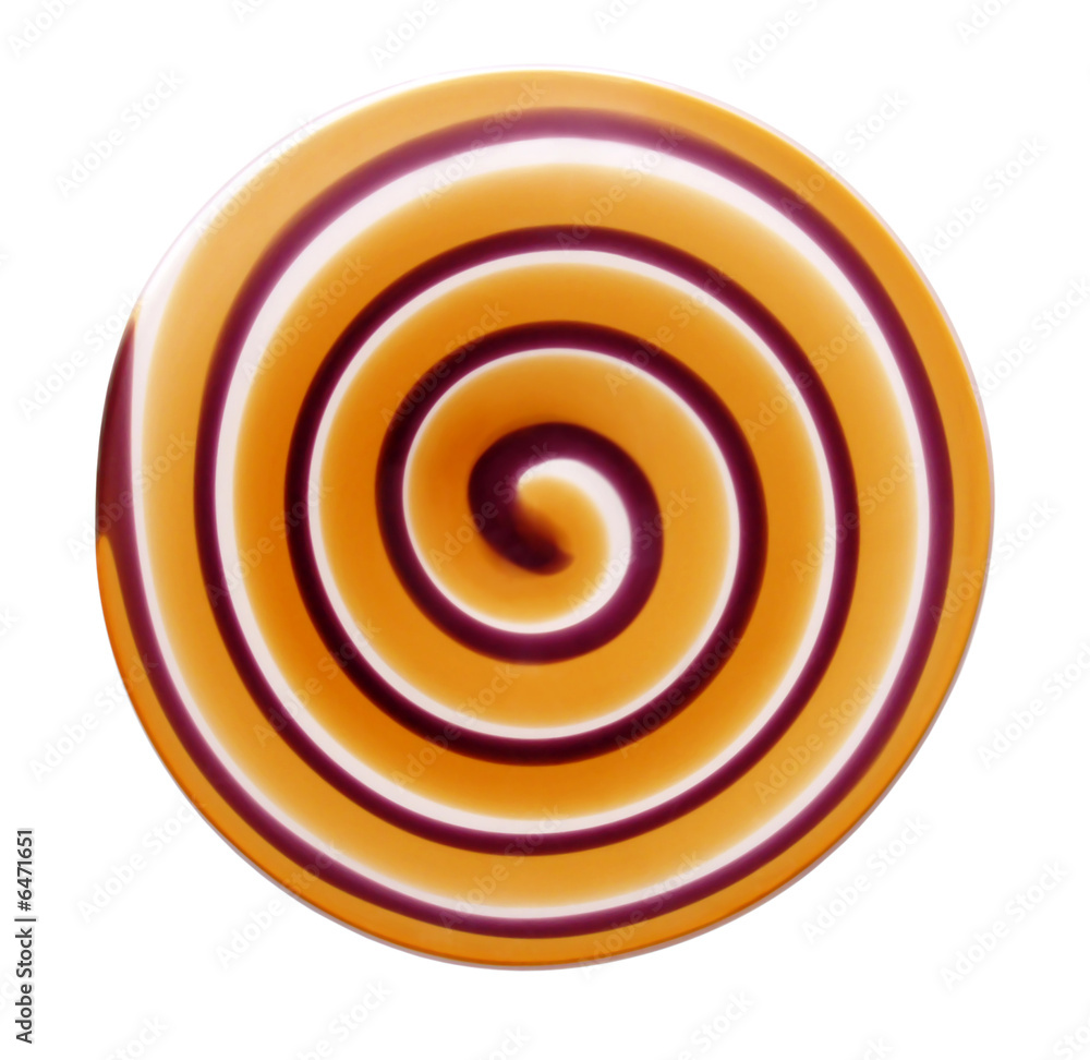 spiral on white background spiral on white background