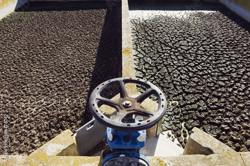 Wastewater sanitation plant