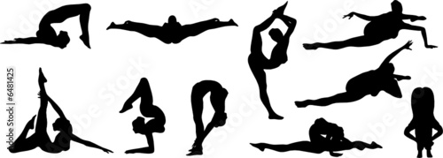 Sexy Flexibel Silouettes