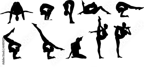 Sexy Flexibel Silouettes