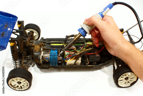 fixing rc model car