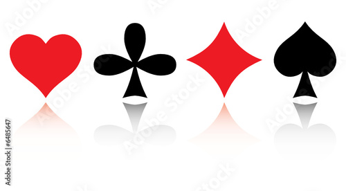 Set of game cards. Vector illustration.