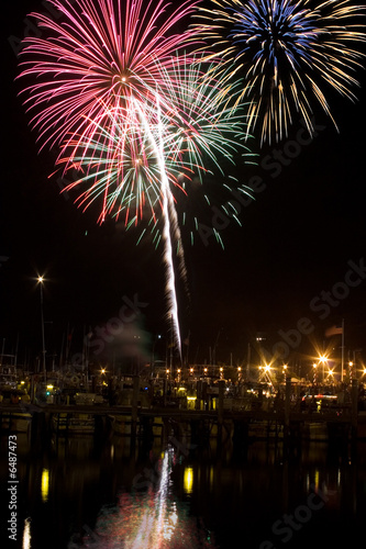 4th of July firework explodes over Marina 