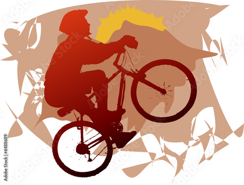montañismo en bicicleta