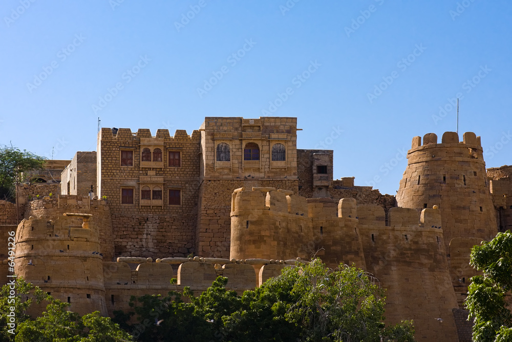 The Rajmahal palace - Jaisalmer, Rajasthan, India