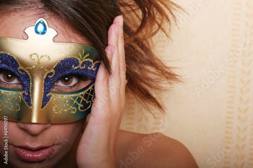 Woman in mask © MaxFX