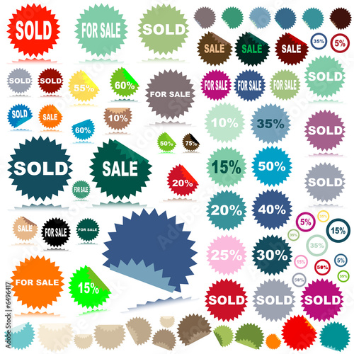 sale stickers