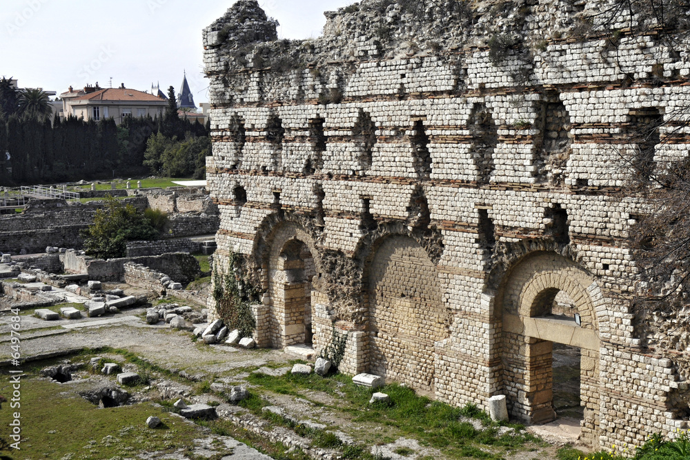 Ruines romaines, Nice