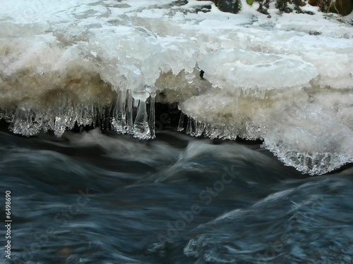Frozen river
