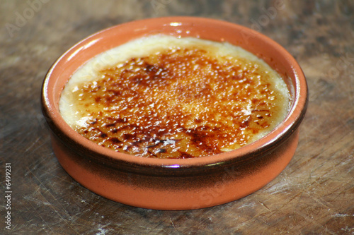 crème brulée photo