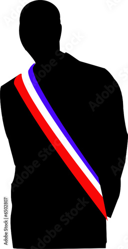maire et écharpe de maire
