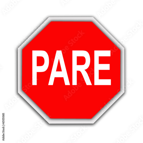 Señal de pare