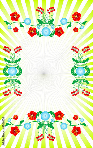 floral frame 3