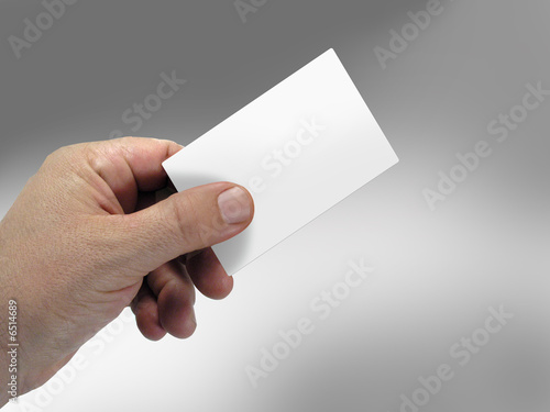 ticket hand