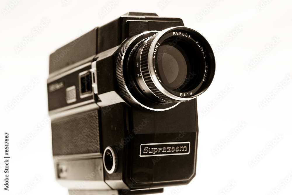 Fototapeta premium caméra super huit