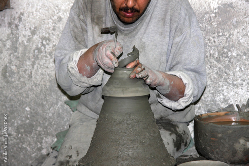 pottery worker