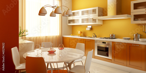 modern kitchen interior photo