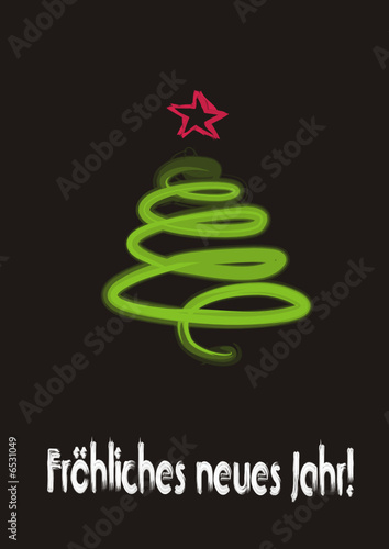 Postkarte Silvester