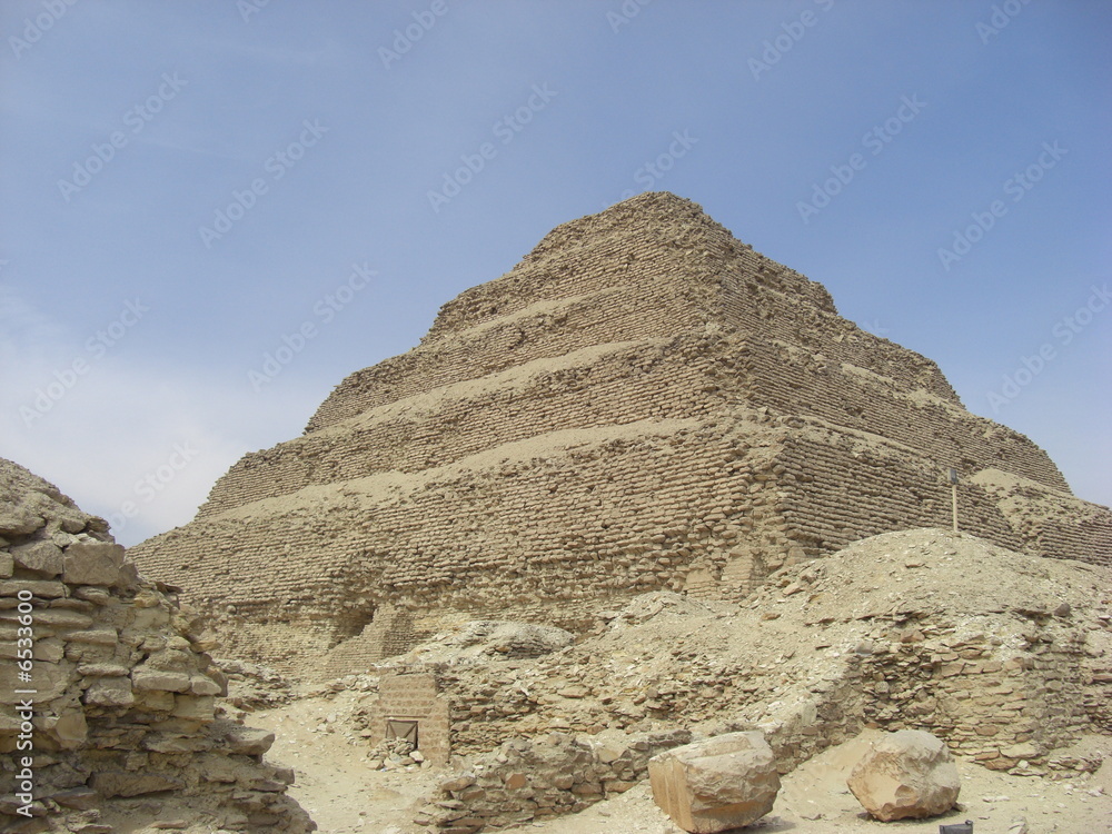 Egypte pyramide de Sakkarah