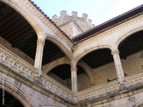 Castillo de Manzanares el Real (Detalle patio)