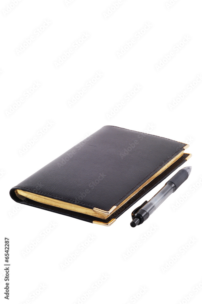 Pen and notepad Pen and notepad
