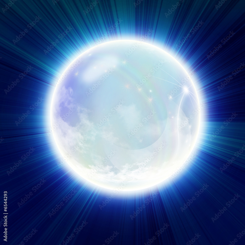 Fototapeta premium Crystal ball