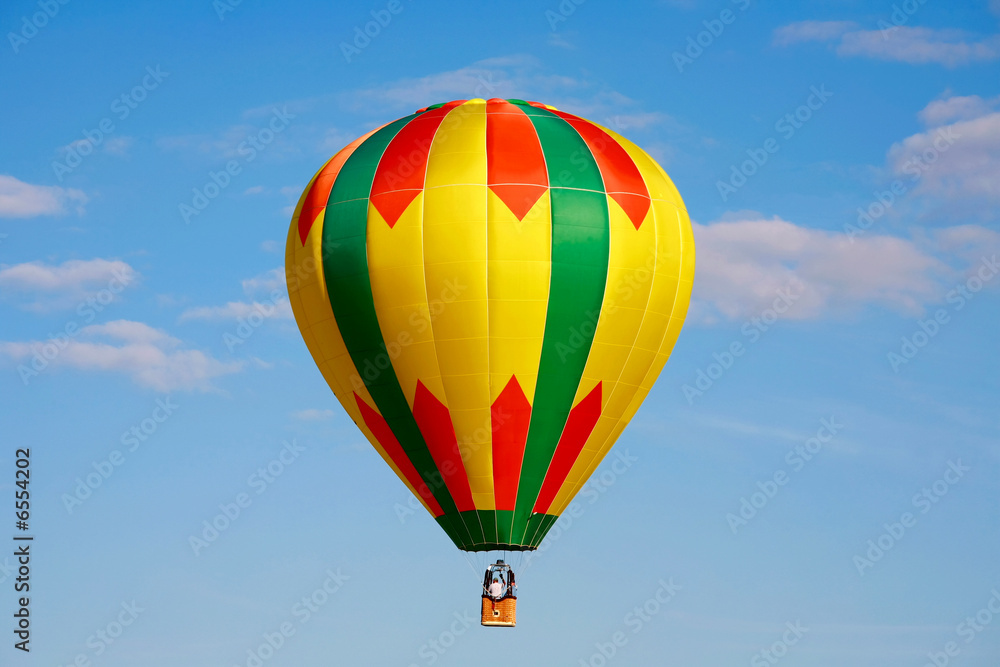 Naklejka premium Hot Air Balloon
