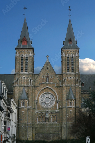 Obraz na płótnie kirche in verviers
