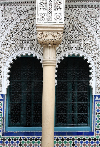 Fototapeta Naklejka Na Ścianę i Meble -  Administrative building in Rabat, Morocco