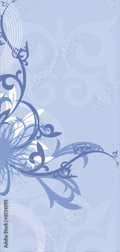 Background with Lilac Pattern