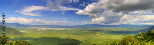 the Ngorongoro Crater