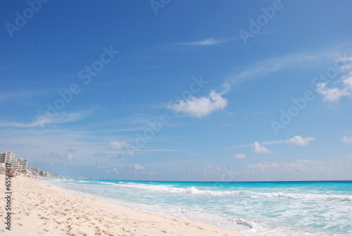 Fototapeta Naklejka Na Ścianę i Meble -  spiaggia a cancun