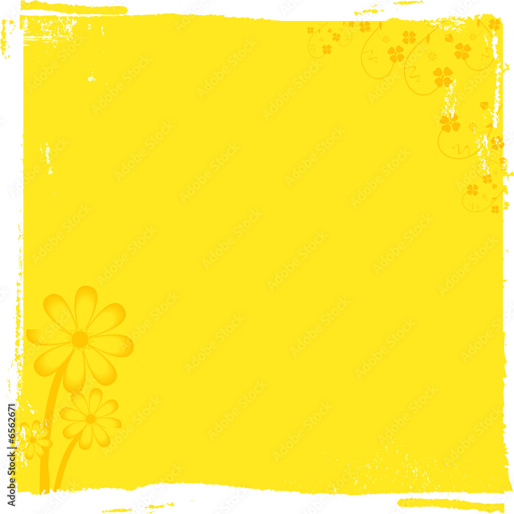 Yellow daisy background Yellow daisy background