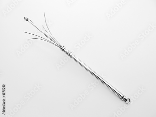 Silver swizzle stick