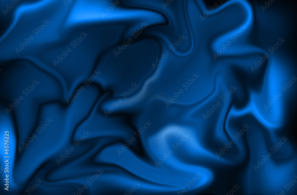 Obraz premium Blue silk veil