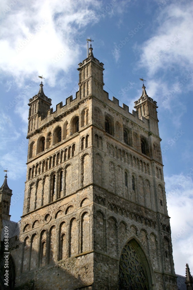 Fototapeta premium Exeter cathedral