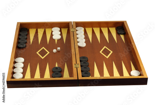 Obraz na płótnie Backgammon