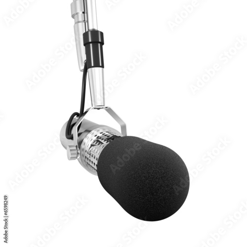 microphone isolated