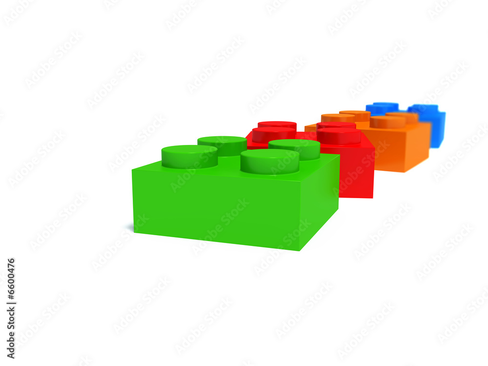 Obraz premium Stand in a line