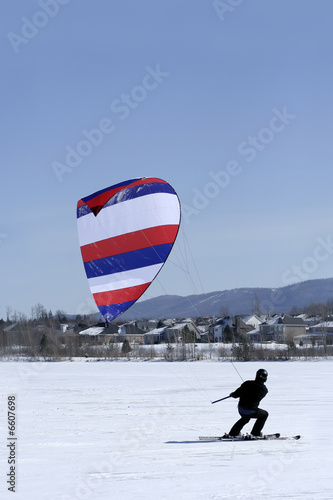 Ski kiter