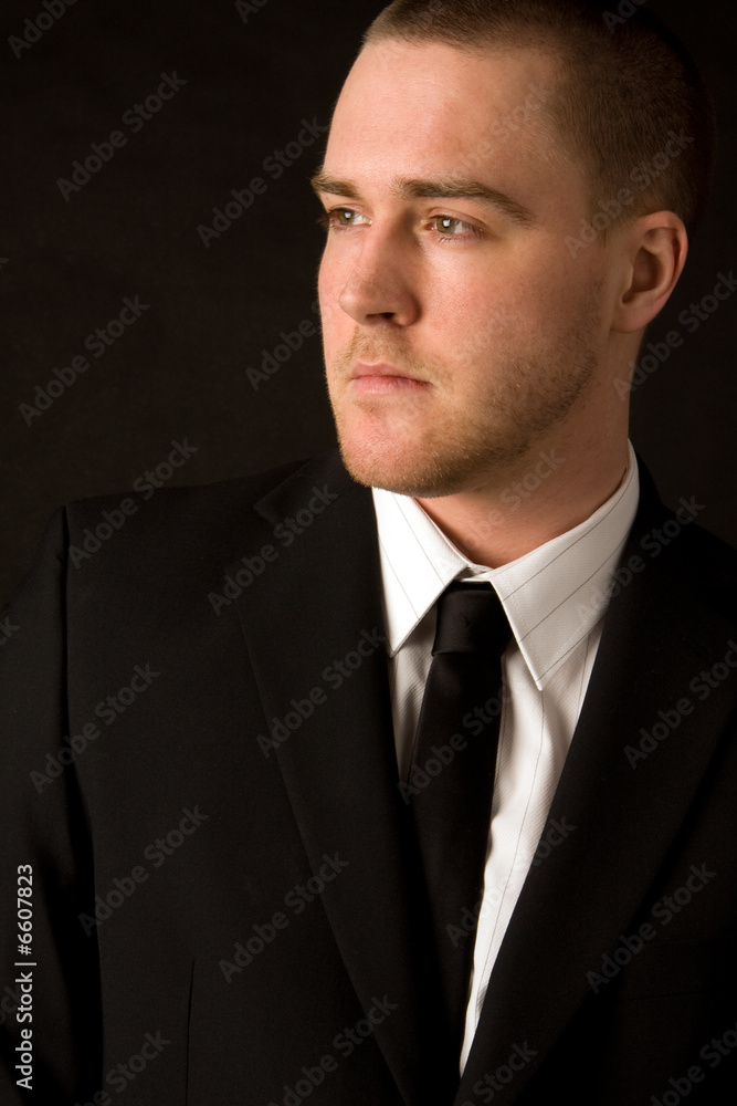 Portrait of a young businessman Portrait of a young businessman